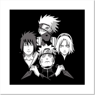 Team 7 Rhapsody Anime Fanart Posters and Art